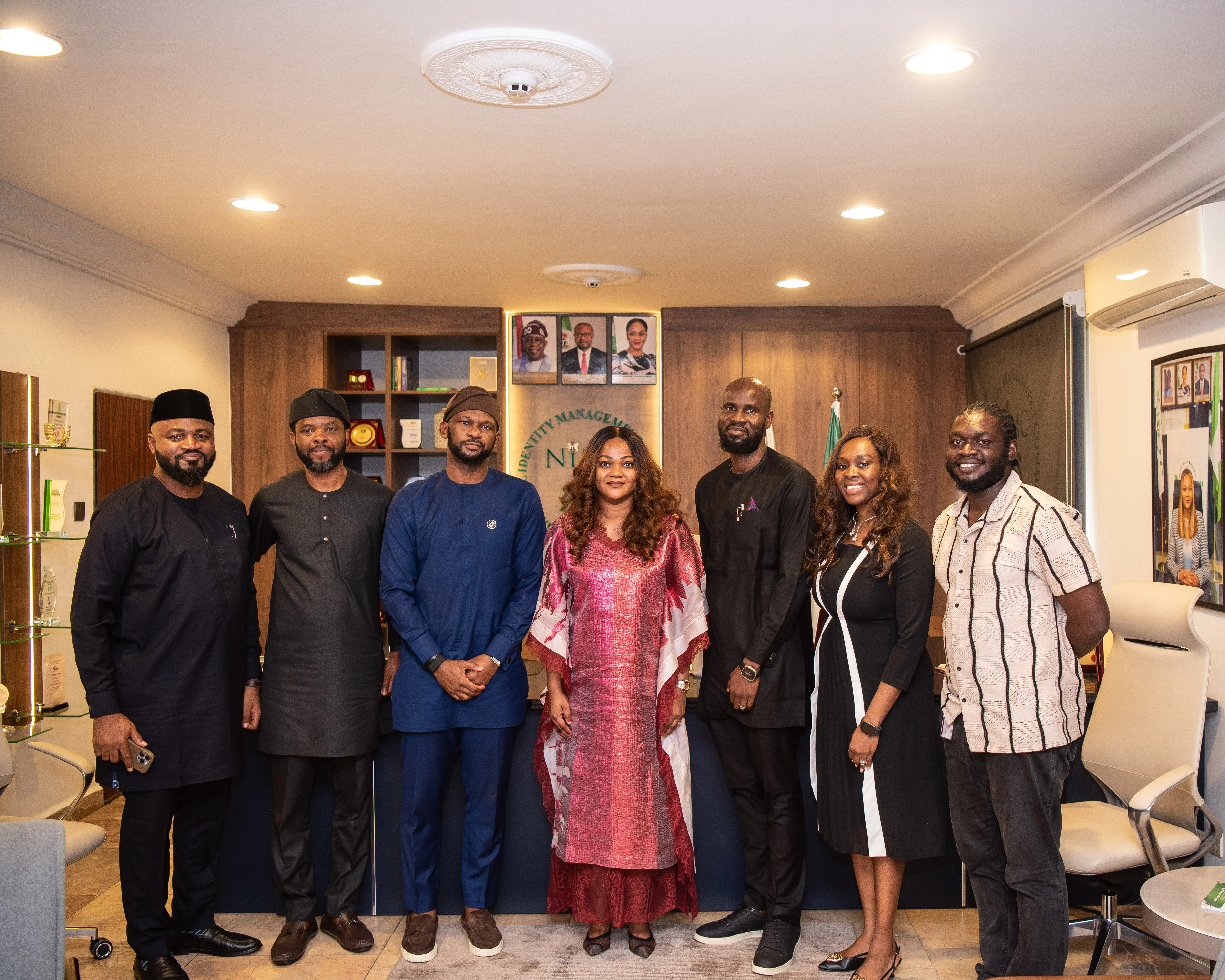 ntel Executive Team courtesy visit to NIMC